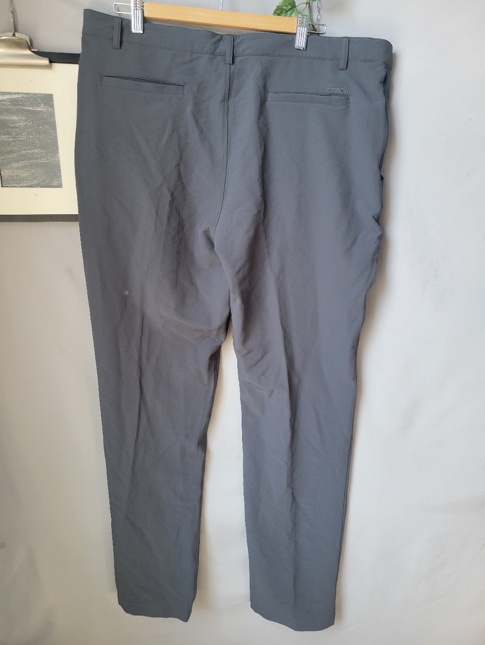 Teren Designs Lightweight Traveler Pants Gray 38 x 34 - Picture 3 of 13